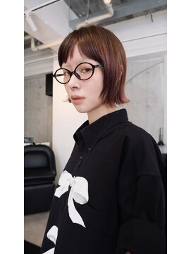 シティ(sity.) 天神　ブリーチなしダブルカラー　レイヤーカット　暖色カラー
