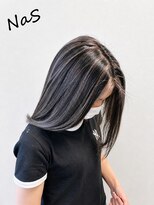 ナズ 渋沢(NaS)&nbsp;顔タイプ診断×似合わせ暗髪艶感外ハネボブ