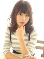 エマージュ 蒲田(Emerge)&nbsp;流行りのミディーくせ毛風カールミディアム