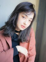 ミラレスカ 栄(MIRA RESCA)&nbsp;ミラレスカ 外国人風切りっぱなしハイライトボブbyウラタニ