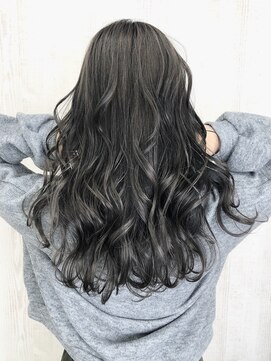 ラッズプラスエイチ(Lads+h) 【Lads+h 】大人可愛いグラデーション/ホワイトグレー