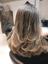 アディクト 綾瀬(ADDICT)&nbsp;【ADDICT YuuYa】ファーストバレイヤージュ_ミルクベージュ