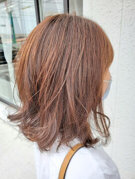 セットアップ 倉敷中庄店(SET-UP) ナチュラルカラー ツヤ感 透明感 up ゴールド×ベージュブラウン