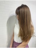 ハイトーングレージュカラー