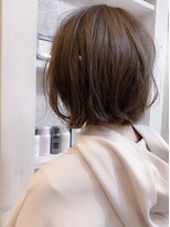 キャアリー(Caary)&nbsp;福山市　くびれミディ外ハネグレージュ簡単スタイリングcaary