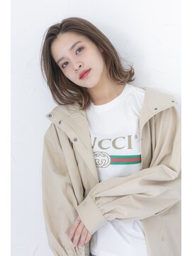 プライズ アイリス 池袋東口店(prize Iris) 大人可愛いかきあげハイトーンベージュ池袋