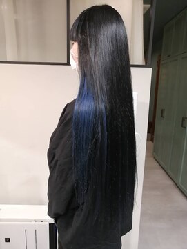 ヘアサロン ナノ(hair salon nano) インナーブルー