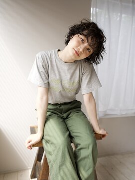 アミリ 代官山(AmiLi) デザインカラー/オリーブベージュ/ウエットヘア【代官山】