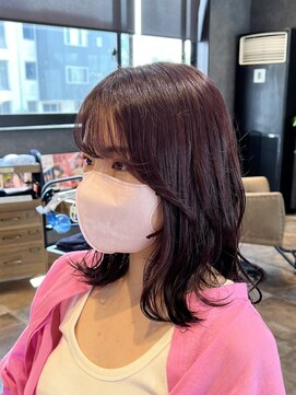 リズムネクスト(r-ism next) 愛されミディアム♪ピンクラベンダーカラー[デザインカラー]