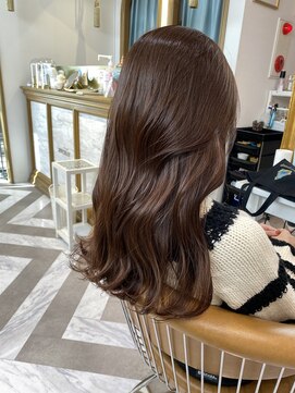 ロンドアベニール 北千住(Lond avenir) イメチェン外ハネボブ美髪ワイドバング/レイヤーカット顔周り