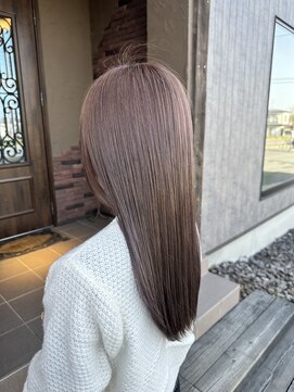 ヘアー クリエイト カルバリ(HAIR CREATE Calbari) ＊くすみラベンダーベージュ＊