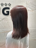 シュガー(SUGAR) 艶髪　髪質改善カラーリング　チェリーブラウン