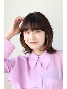 ヘアーアンドメイク エクリ 不動前店(Hair&Make equri) 【不動前美容室】ウルフカット