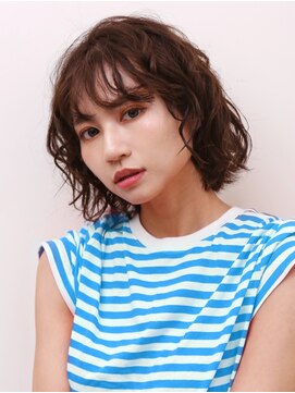 ヨファ ヘアー(YOFA hair) 前髪似合わせカットマチルダボブベースピンクベージュ0902