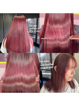 キジ(KIJI) ★艶髪カラー×超高濃度水素トリートメント★詳細はブログまで