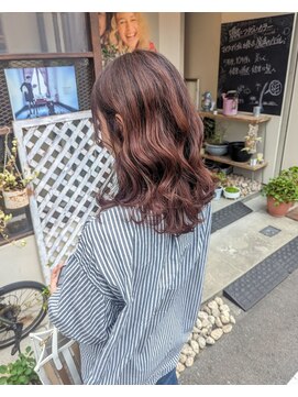 ヒカリス 東三国(HIKARIS) 笑顔溢れるピンクブラウン/暖色系カラー/ピンク/フェミニンヘア