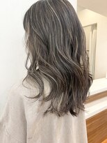 ネックス 表参道本店(nex)&nbsp;【nex 表参道】白髪ぼかし 地毛ハイライト 赤味レスカラー 齋藤