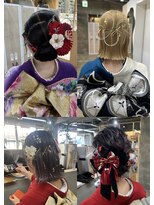 フリーラ 京都河原町三条店(freera)&nbsp;【kiho】成人式　hair set