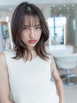 イオ 本厚木(io) くびれレイヤーシースルーバング似合わせカットイメチェン小顔