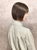 ゴウトゥデイ 渋谷MODI店(GO TODAY)&nbsp;【首細頭小】ミニボブ×ミルクチョコレートブラウン