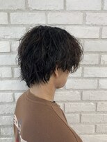 アッシュ 稲田堤店(Ash) センターパートウルフ×ツイストスパイラル