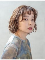 ヘアーズ 加古川平野店(hairs) 360度可愛いショートボブ×ゆるふわパーマ