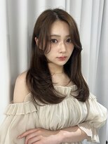 ハピネス 梅田茶屋町店(HAPPINESS)&nbsp;韓国くびれロング レイヤーオルチャン小顔前髪 艶髪