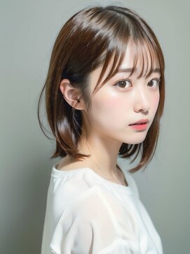 リボーンアルファ 船橋店(reborn α) サイドバング、透明感カラー