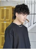 【メンズパーマ】ツイスパマッシュウルフ（2）