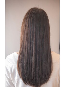 ハーティーモトヤワタ(hearty MOTOYAWATA) マロンブラウン×大人ロング