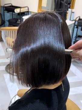 ロンドアベニール 北千住(Lond avenir) 朝が圧倒的にラクになるボブ☆美髪ボブ/美髪縮毛矯正[北千住]