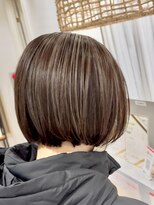 コノアラボ 守谷店(Conoah labo) くびれヘア/アプリコットオレンジ/ハイライトカラー/守谷/白髪