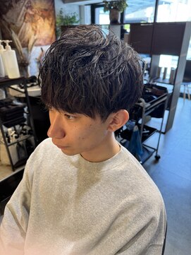 ネスタ ヘアー グラウンド(NESTA hair ground) シャドウパーマ/ニュアンススタイル