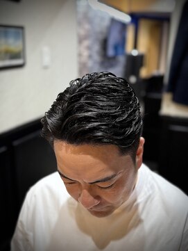 プラウド(PROUD) 20代30代ビジネスツーブロック爽やかカッコいい七三アップバング