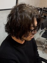 オーバー 町田店(OVER)&nbsp;メンズボブ　スパイラルパーマ