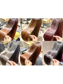 [緑地公園駅2分]毛髪診断を用いたカウンセリングと独自の薬剤選定で柔らかく艶感のある理想の仕上がりに＊