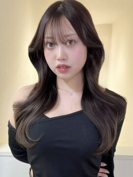 アイトーキョーエス 渋谷(AI TOKYO S) 韓国くびれ巻き韓国ヘア顔まわりレイヤーオリーブグレージュ渋谷