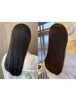 圧倒的な変化に大人女性リピート続出*オリジナル髪質改善トリートメント[人形町/水天宮前/浜町/髪質改善]