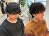 【KURUMI指名限定】メンズカット+パーマ￥9900[MEN’S/韓国/津田沼]