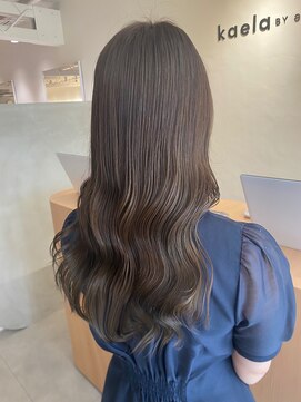 カエラ バイ アメリ(kaela by ameri) 【kaela村上】髪質改善/グレージュ/ブリーチなしカラー
