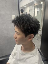 クロムトウキョウ ザ バーバー 新宿本店(CHROM TOKYO the Barber)&nbsp;スパイキーツイストスパイラル
