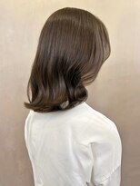 ユッカ 京橋(YUCCA)&nbsp;【 YUCCA 】くびれミディアムマロンベージュレイヤーボブ