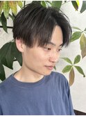 おしゃれメンズカットマッシュセンター分け堺東