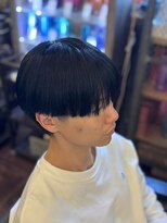 インフィニティ(INFINITY)&nbsp;「ライン感」を明確に残した黒髪マッシュ