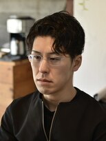 リム メンズヘア(LIM men's hair)&nbsp;渋髪無造作センターパート【メンズカット/倉敷/中島/美容院】