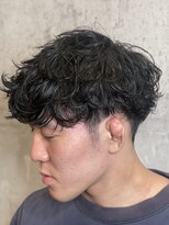 ブレイズマン(BLAZEMAN)&nbsp;ラフに決まる無造作シャドーパーマ