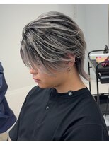 テンバイリップスヘアー(TEN by LIPPS hair)&nbsp;ホワイトシルバーバレイヤージュセンターパート