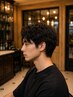 【人気No.3】カット+メンズパーマ(ダウンパーマも可) ¥15,400