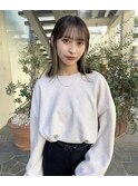 立川/髪質改善/インナーカラー/ブリーチ/ショート._.