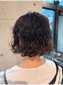ハードパーマスパイラルパーマショート